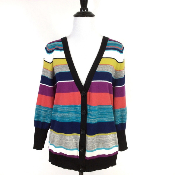 Lane Bryant Sweaters - ❌SOLD❌Lane Bryant Metallic Cardigan Sweater 14/16